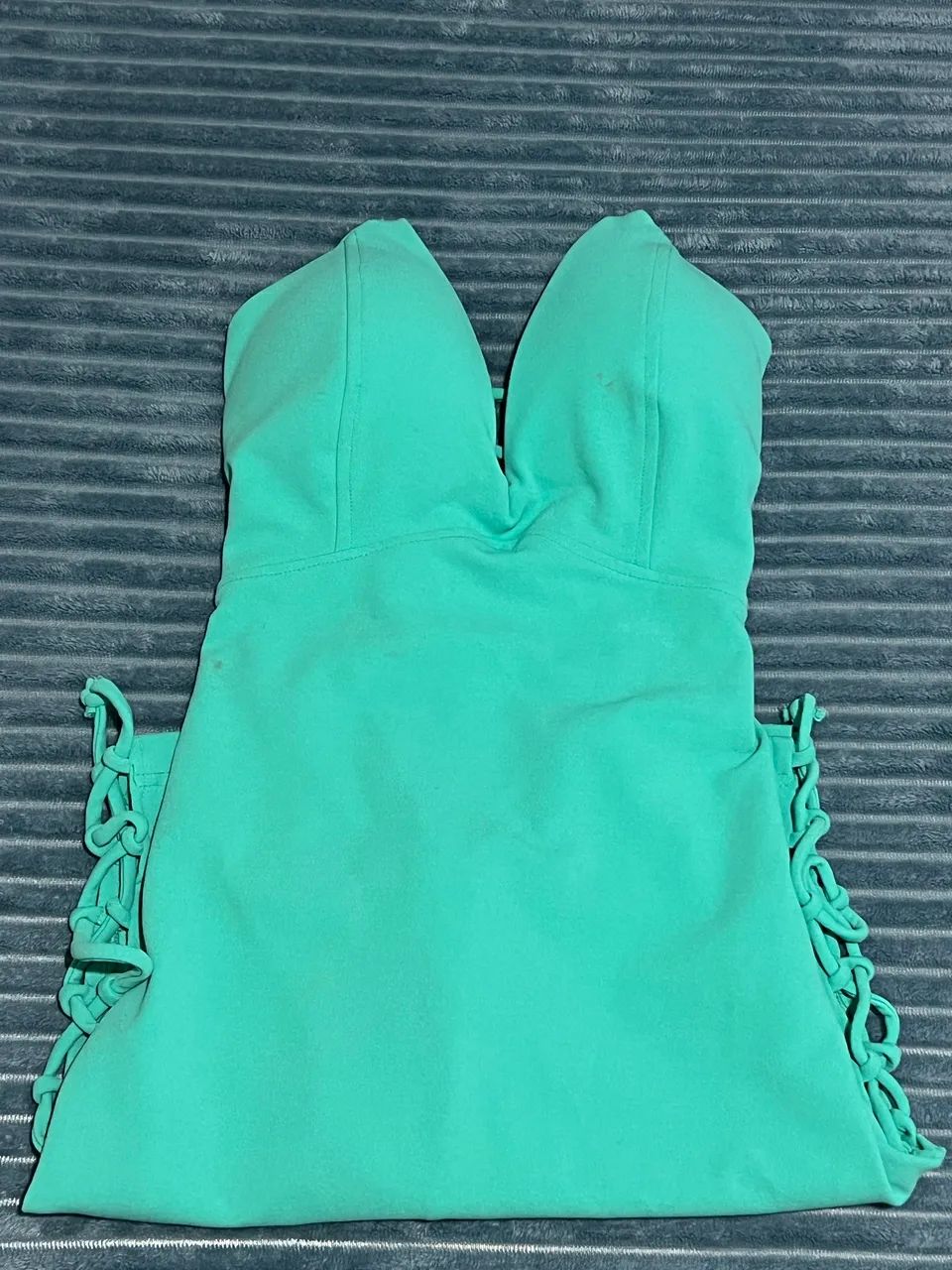 Vestido Azul Turquesa