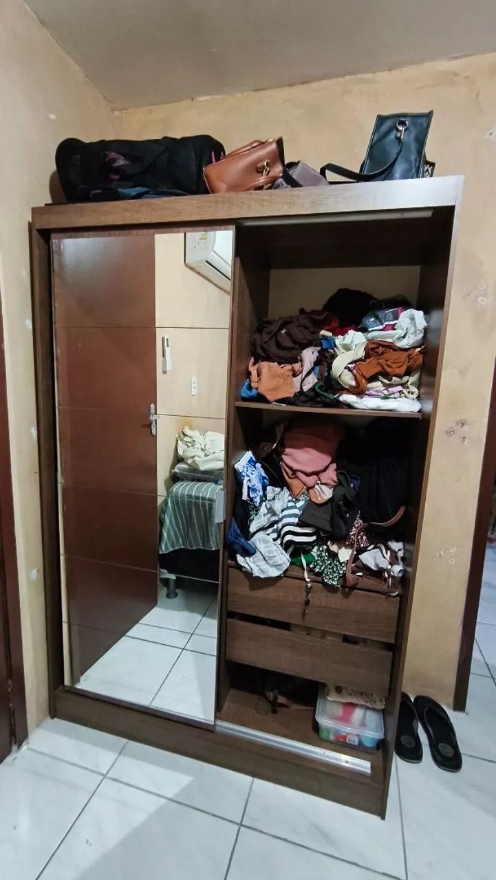 Guarda-Roupa de Correr com Espelho - Foto 4