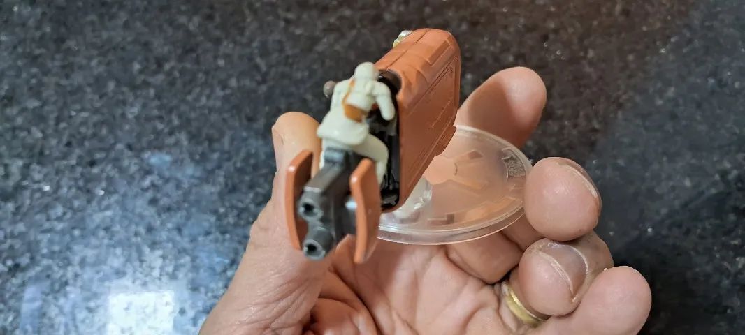 nave Rey's Speeder de Star Wars hotwheels  - Foto 4