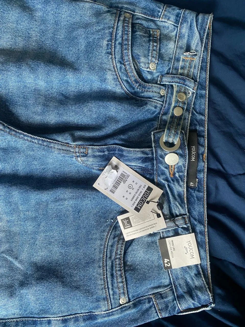 Vendo calça nova youcom tam 42 - Foto 2