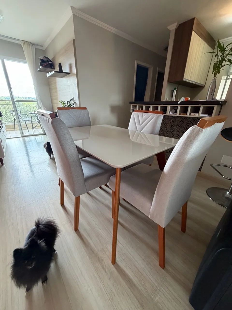 Mesa com 4 cadeiras - Foto 4