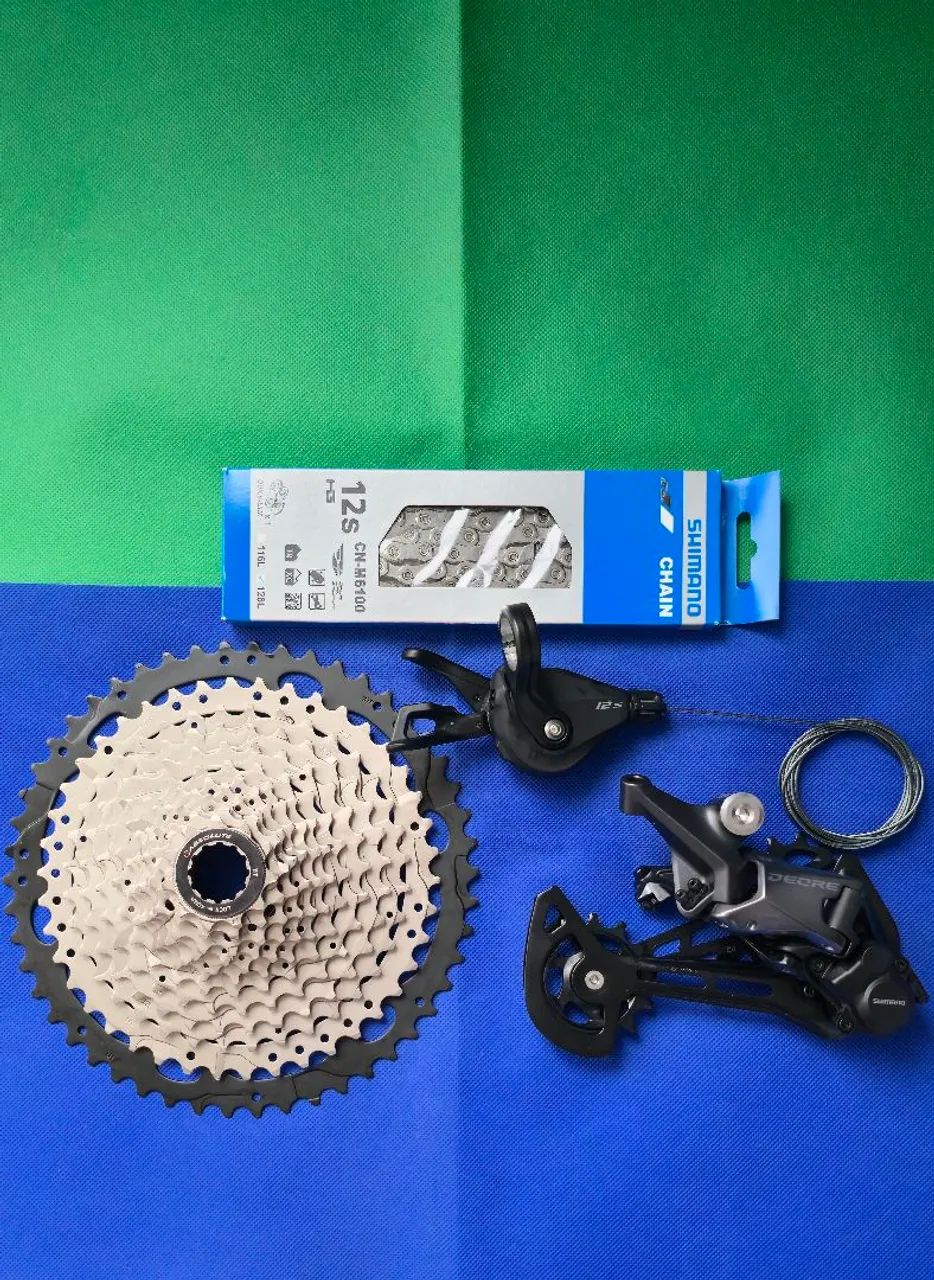 Kit Deore 12v M6100 Cassete Absolute 11-50T