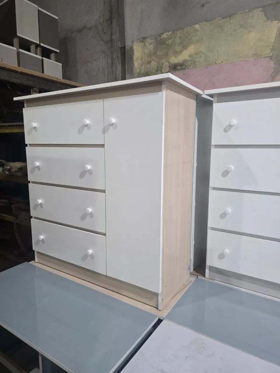 Cômoda sapateira 4 gavetas pronta entrega 