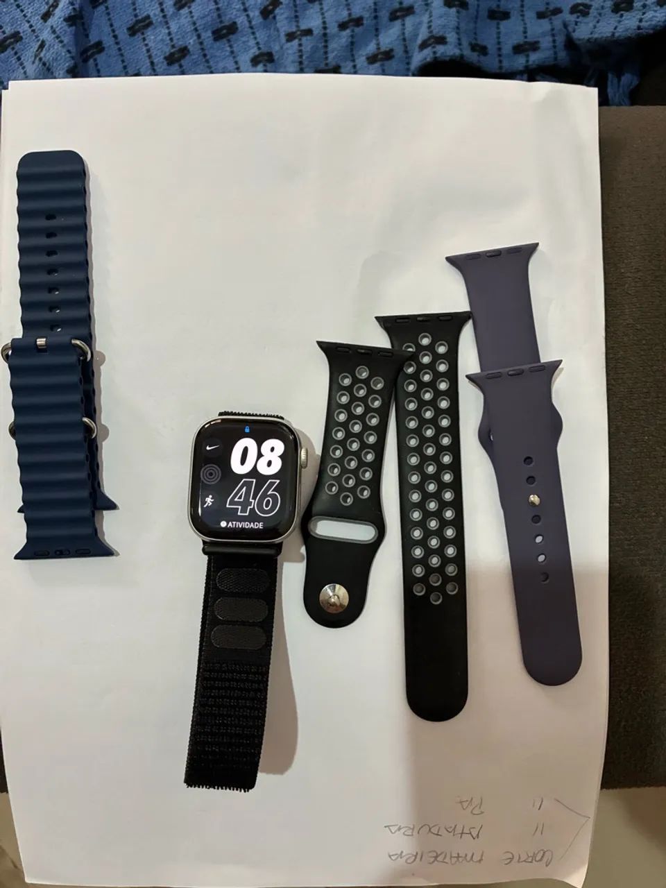 Apple Watch série 11 24mm prata