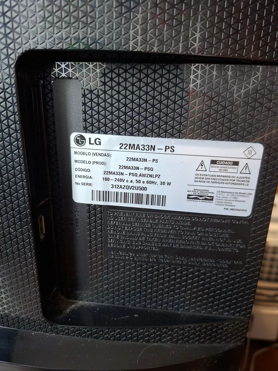 Monitor LG 22" MODELO 22MA33N - Foto 3