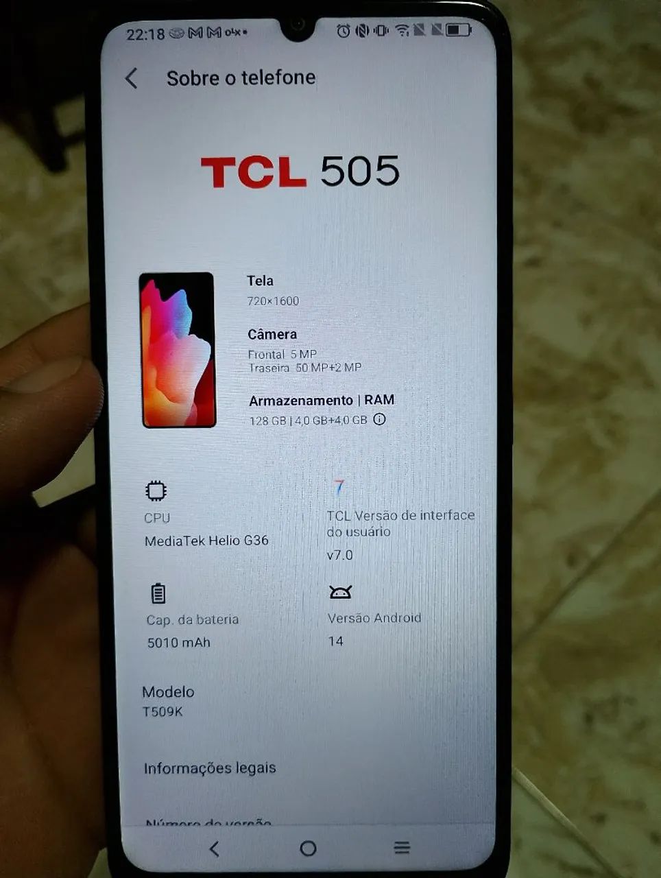 Celular TCL 505 - Foto 3