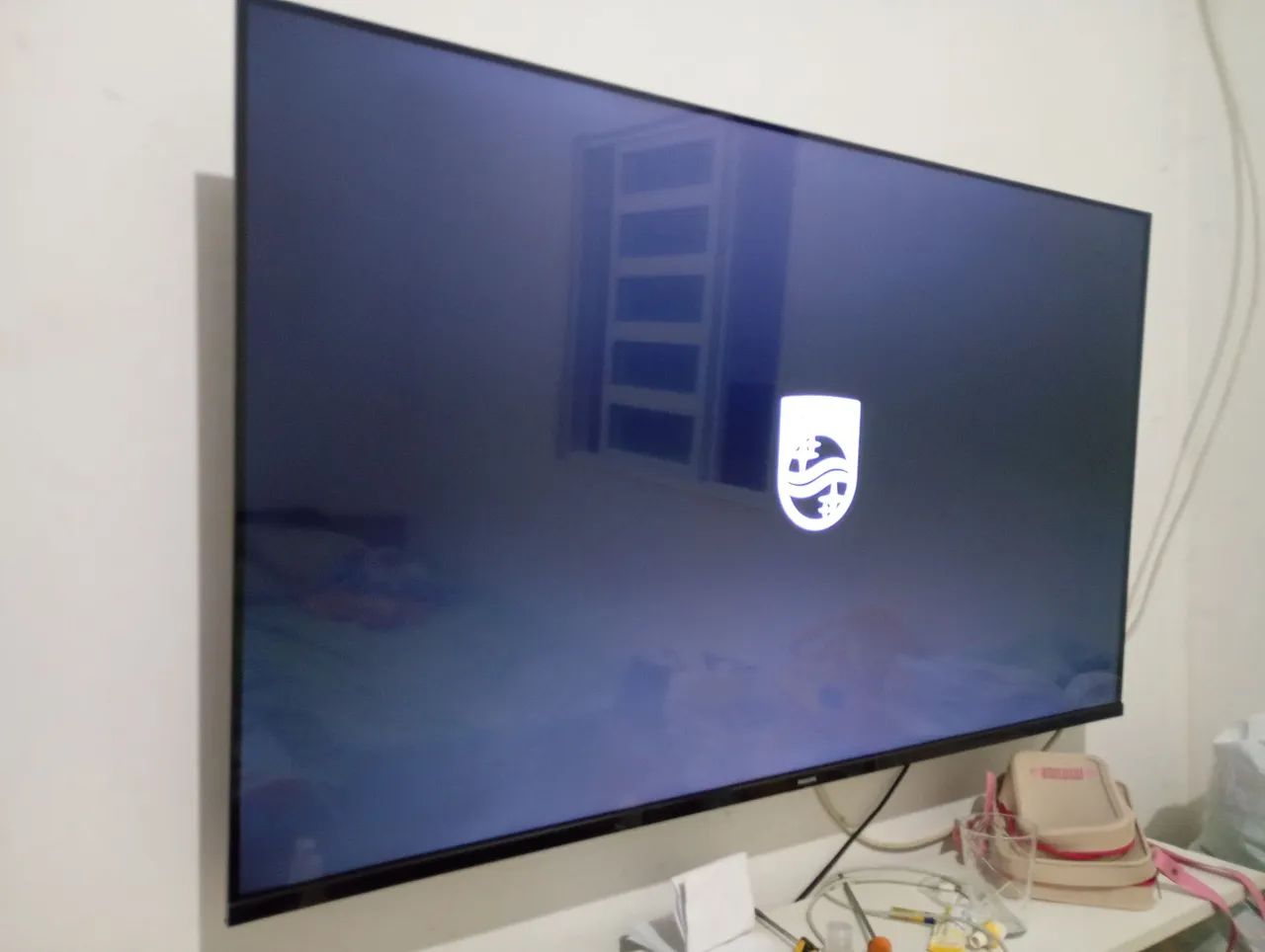 Título: Smart TV Philips 50" Google TV - Estado de Nova, Completa com Controle! - Foto 4
