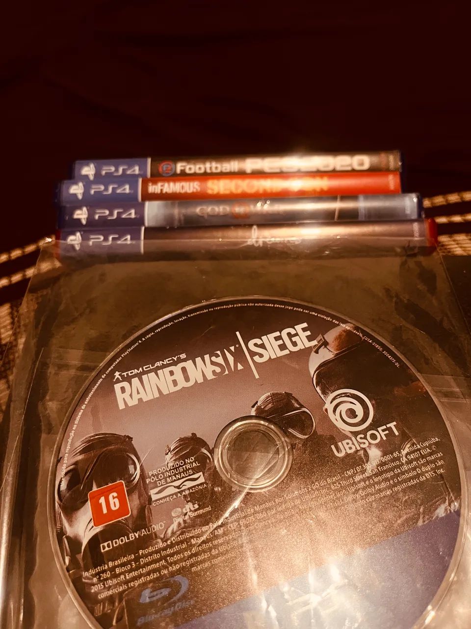 Pacote de jogos de Ps4