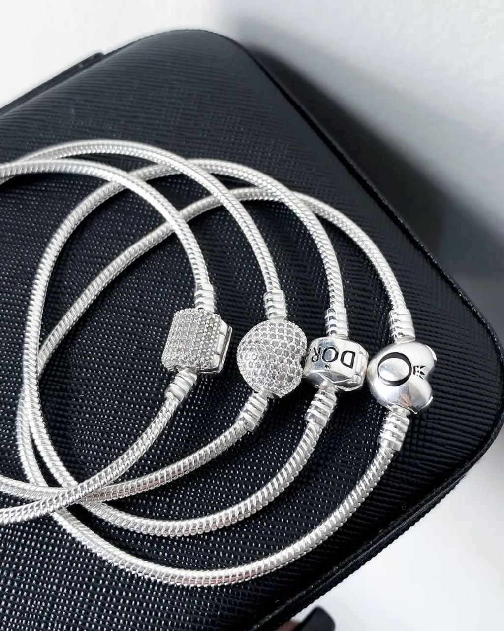Pulseira para Berloques Prata 925 Legítima  - Foto 2