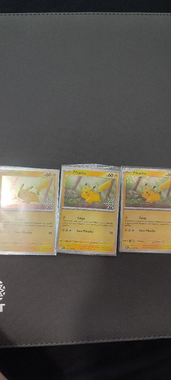 Combo 3 Pikachu, 2 calendário de festas + 1 MC Donalds