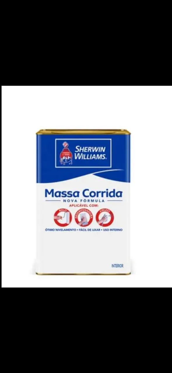 Massa corrida sherwin williams 79,90