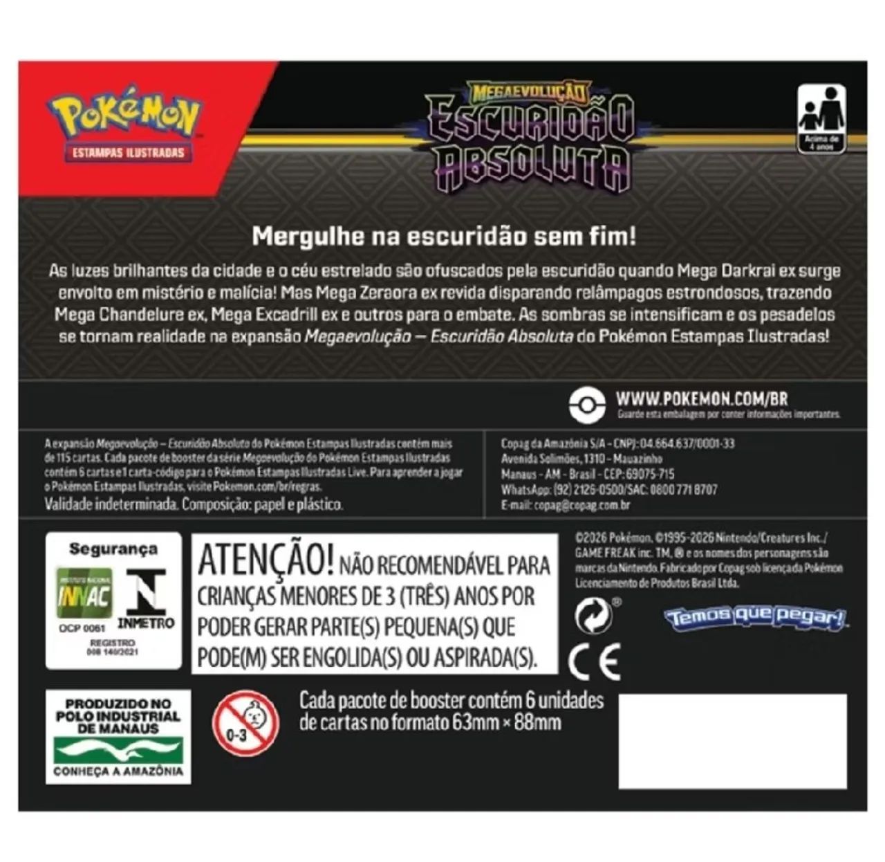 Boosterbox Pokémon Escuridão Absoluta - Foto 3