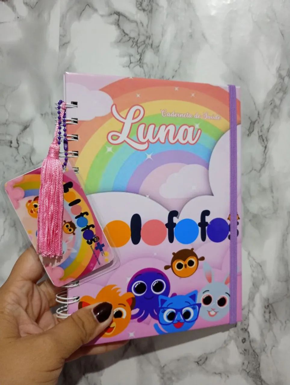 Caderneta de vacina /saúde personalizada 