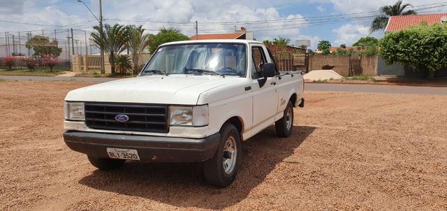 Ford F1000 Turbo Mwm 229 Ano-95 Branca - Foto 5