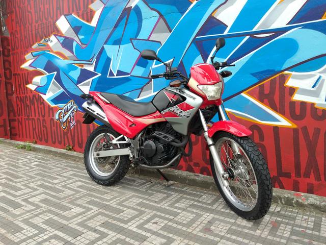 Honda nx4 falcon 2005 troco por moto de menor cilindrada - Foto 9
