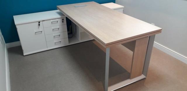 Mesa e Armário para Escritório - Foto 2