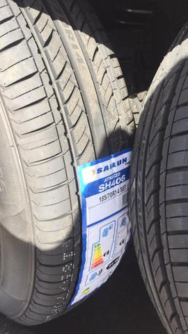 Pneus zeros aro 175/65/14 por apenas 209,00 - Foto 2