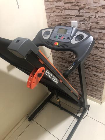 Esteira Ergometrica Evolution 1500 semi profissional com mp3 - Foto 2