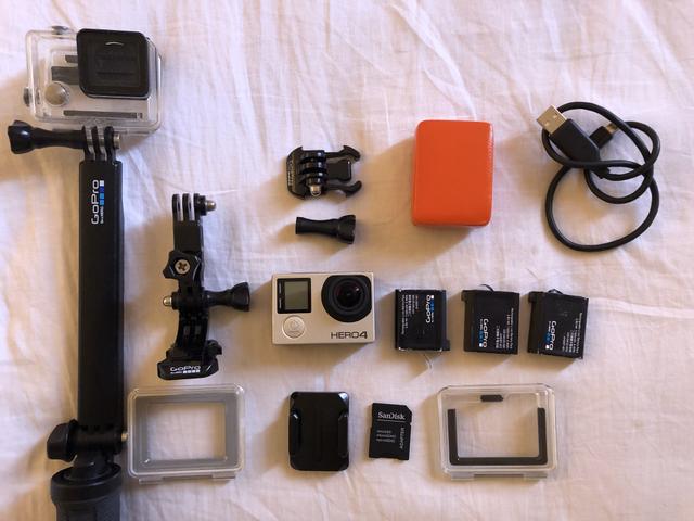 Gopro hero 4 Silver mais acessórios - Foto 2