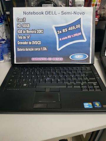 N o tebook Dell | Core i5 | 4GB Mem.| C/Garantia | Formatado e Revisado - Foto 3