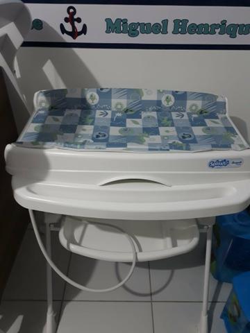 Banheira e kit berço