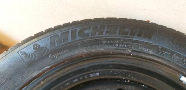 Jogo de rodas de ferro 16" com pneus Michelin - Foto 6