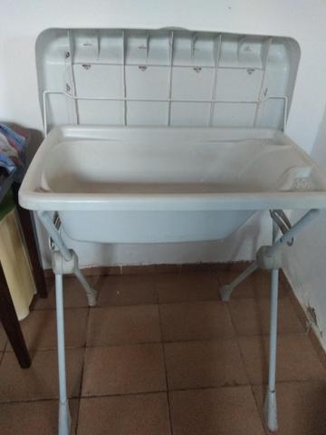 Vendo banheira de bebê semi nova - Foto 4