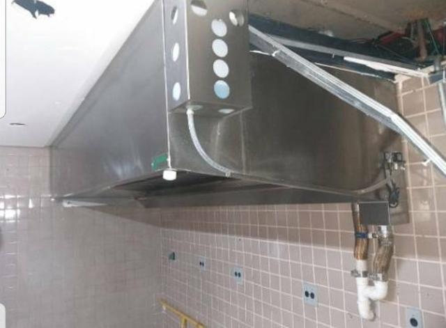 Coifa Lavadora Melting E Exaustor - 3m X 1,20m