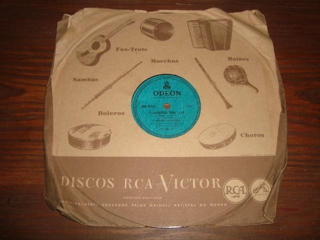 Carmem Miranda, Preço para Lote com 5 discos 78 rpm de 10 pol - Foto 5