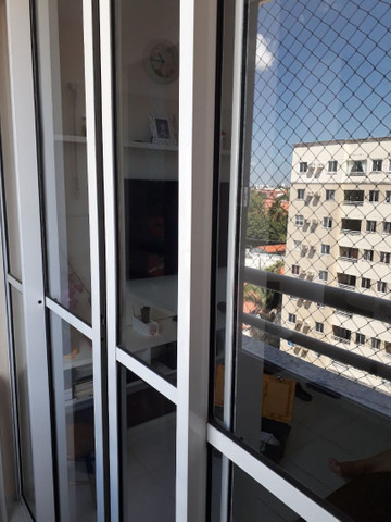 Porta de correr de vidro de quatro folhas