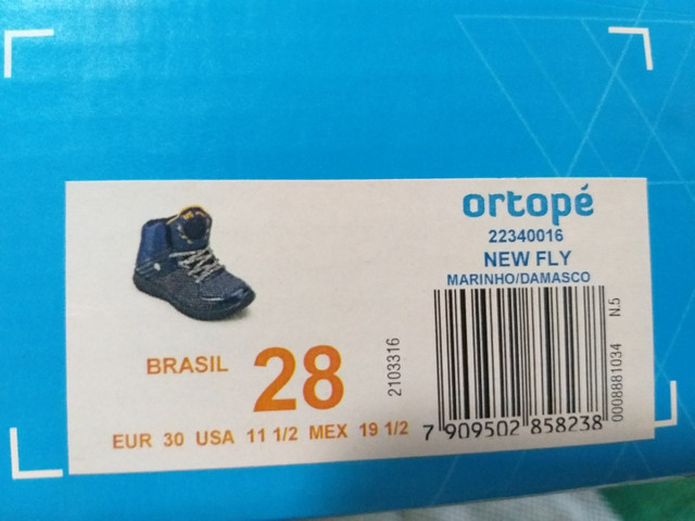 tenis ortope musical