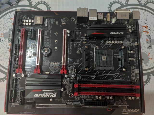 Placa Mae Ga Ab350 Gaming 3 Rev 1 X Somente Venda Computadores E Acessorios Vila Nova Barueri Olx