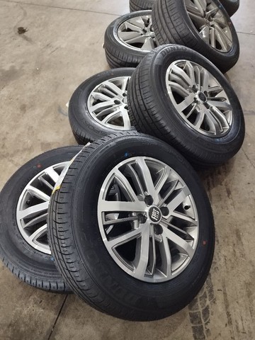 RODA NOVA FIAT STRADA C/ PNEU ZERO À BASE DE TROCA - Foto 4