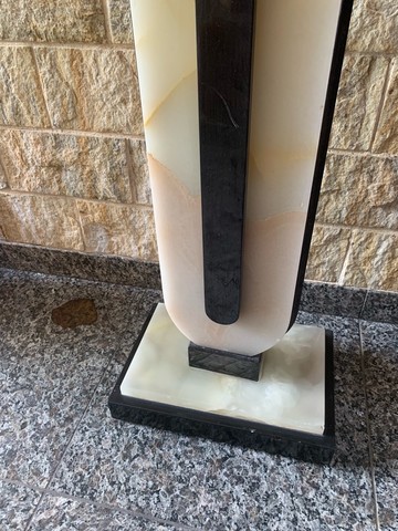 Mesa de canto apoio em mármore 02!! Anos 60 - Foto 5