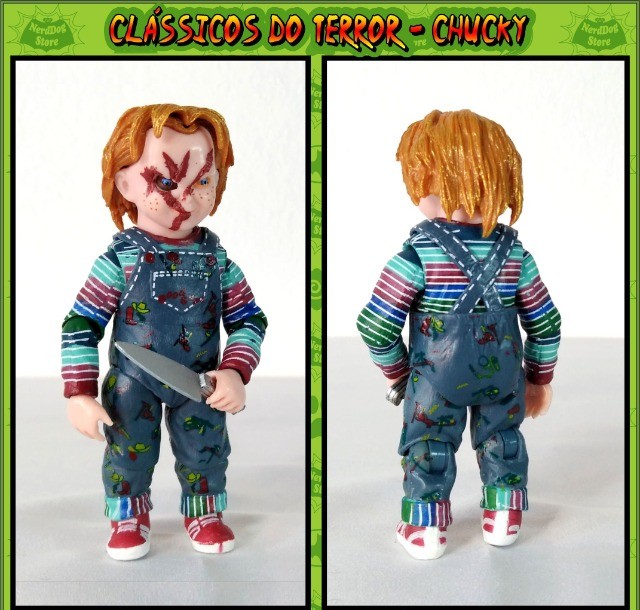 Action Figure Chucky - NerdDog Store Horror Collection Slasher Child's Play64662024644995122