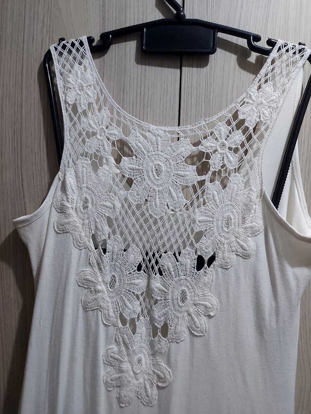 Vestido Reveion 44 branco - Foto 3