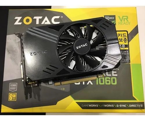 Zotac 1060 6gb usada