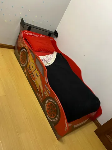 Cama Infantil Carros Disney Star com Aerofólio ? Pura Magia