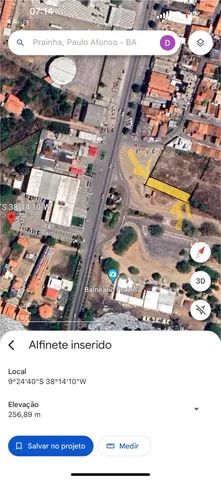 Captação de Terreno a venda na Avenida Eraldo Rocha, São Vicente, Paulo Afonso, BA