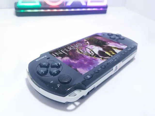 PSP da Sony 3001 Tem 150 Jogos,Black Piano!Original So Curtir! - Videogames  - Cidade Industrial, Curitiba 1253962719