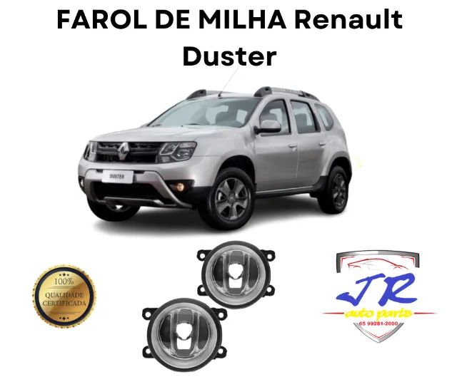 Par Farol Milha Duster 2017