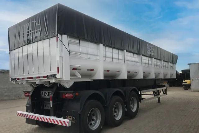 Semirreboque Basculante 3 Eixos 30m³ AIZI