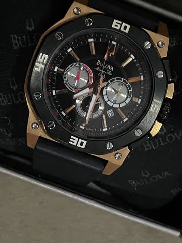 Relógio Bulova Dourado Exclusivo (passo cartão) comprado nos EUA