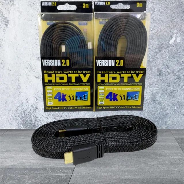 Cabo HDMI 1,5, 3, 5 e 15 Metros