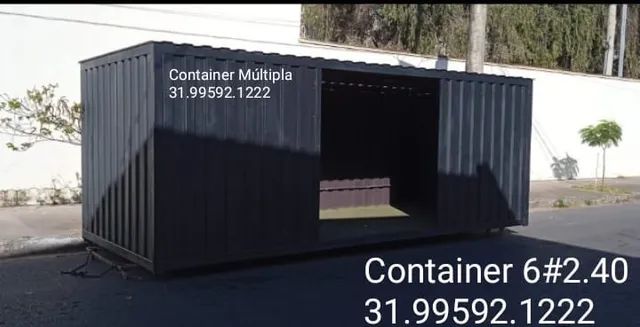 Container com banheiro para obra lanchonete ou escritorio - pronta entrega ou enc. - Foto 5