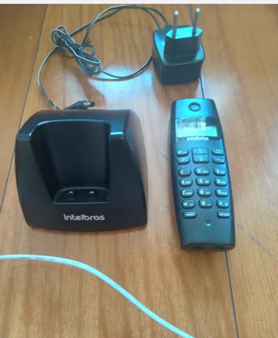 Telefone Intelbras TS 40 ID sem fio - cor preto