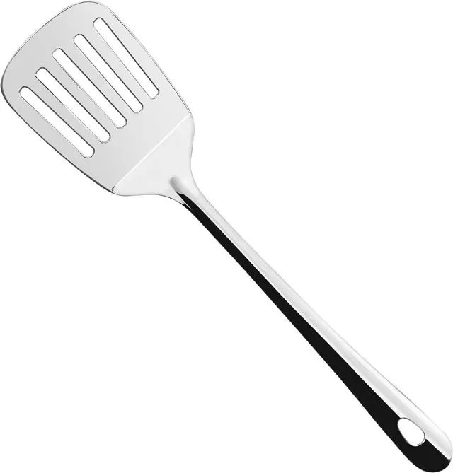 Colher Espátula Aço Inox Linha Classic Cozinha Omelete - 123útil