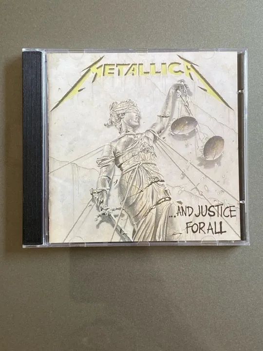 Cd Metallica And Justice For All japonês 