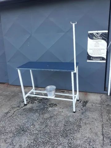 Mesa veterinária com suporte de soro - Foto 2