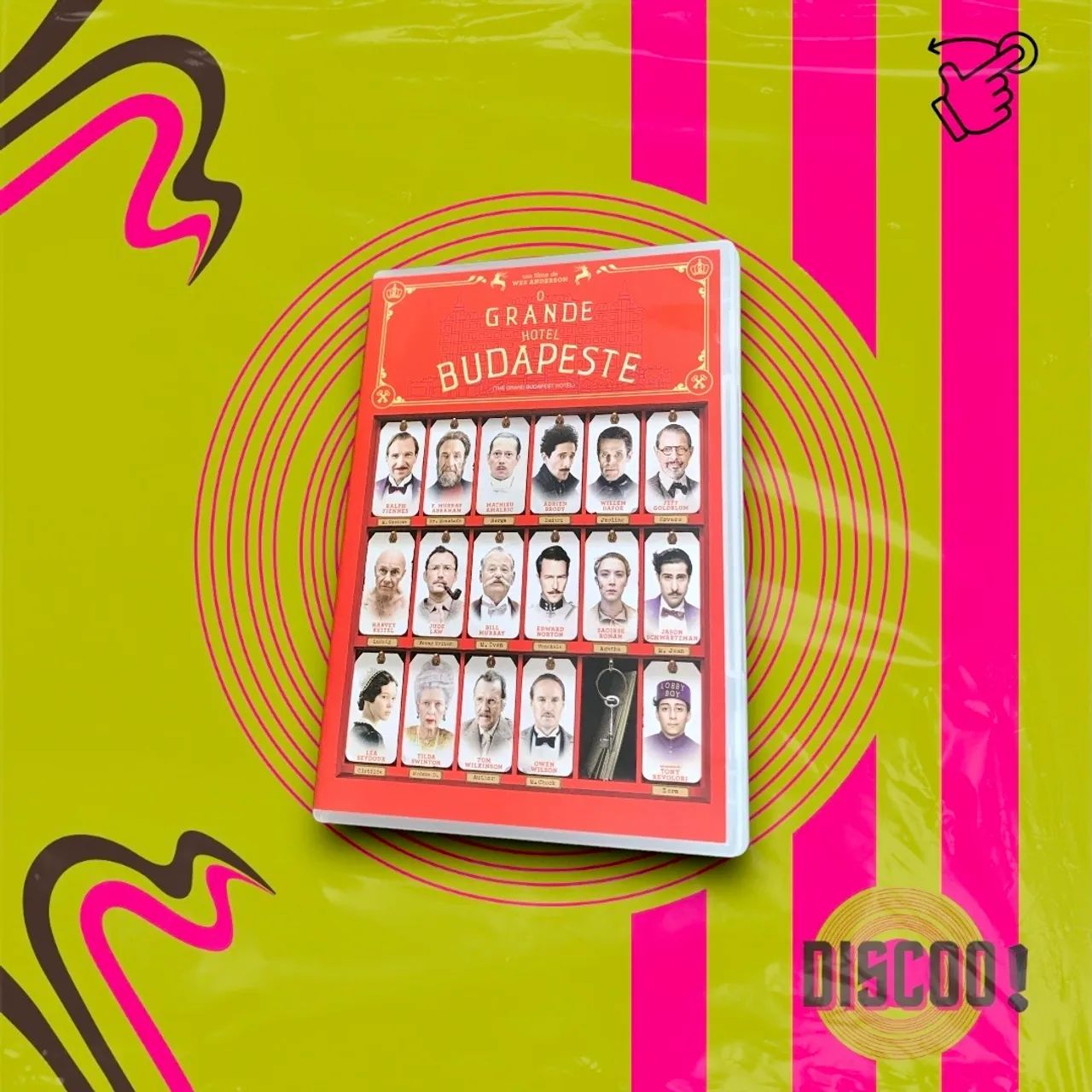 DVD O Grande Hotel Budapeste